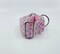 Valentine Martingale Dog Collar With Optional Sailor Bow Small Hearts On Pink  Slip On Collar Sizes S, M, L, XL product 4